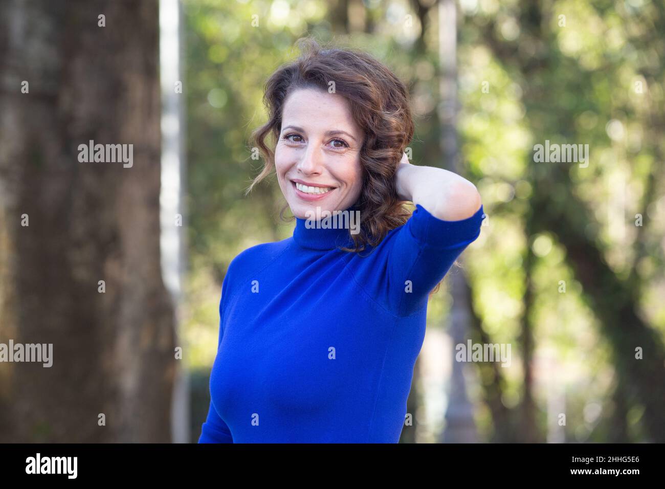 Italian actress Anna Ammirati attends the photocall of the film "La ...