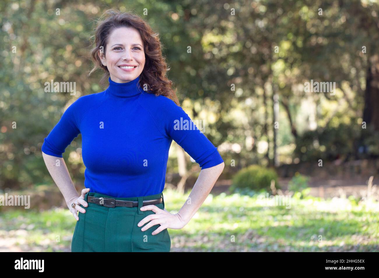 Italian actress Anna Ammirati attends the photocall of the film "La ...