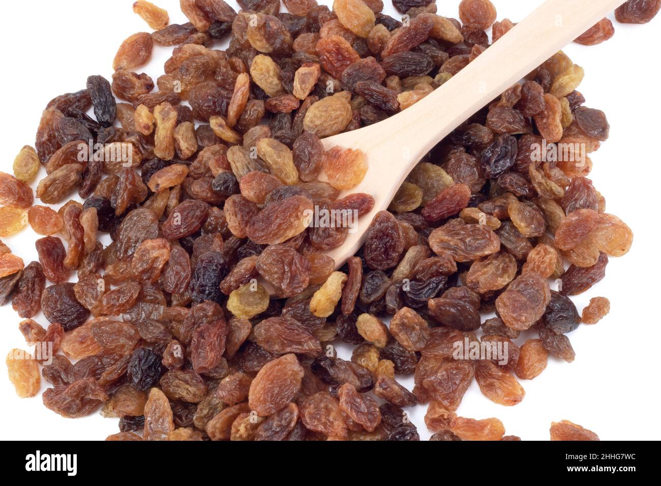Dried grapes, raisins isolated on a white background Stock Photo Alamy