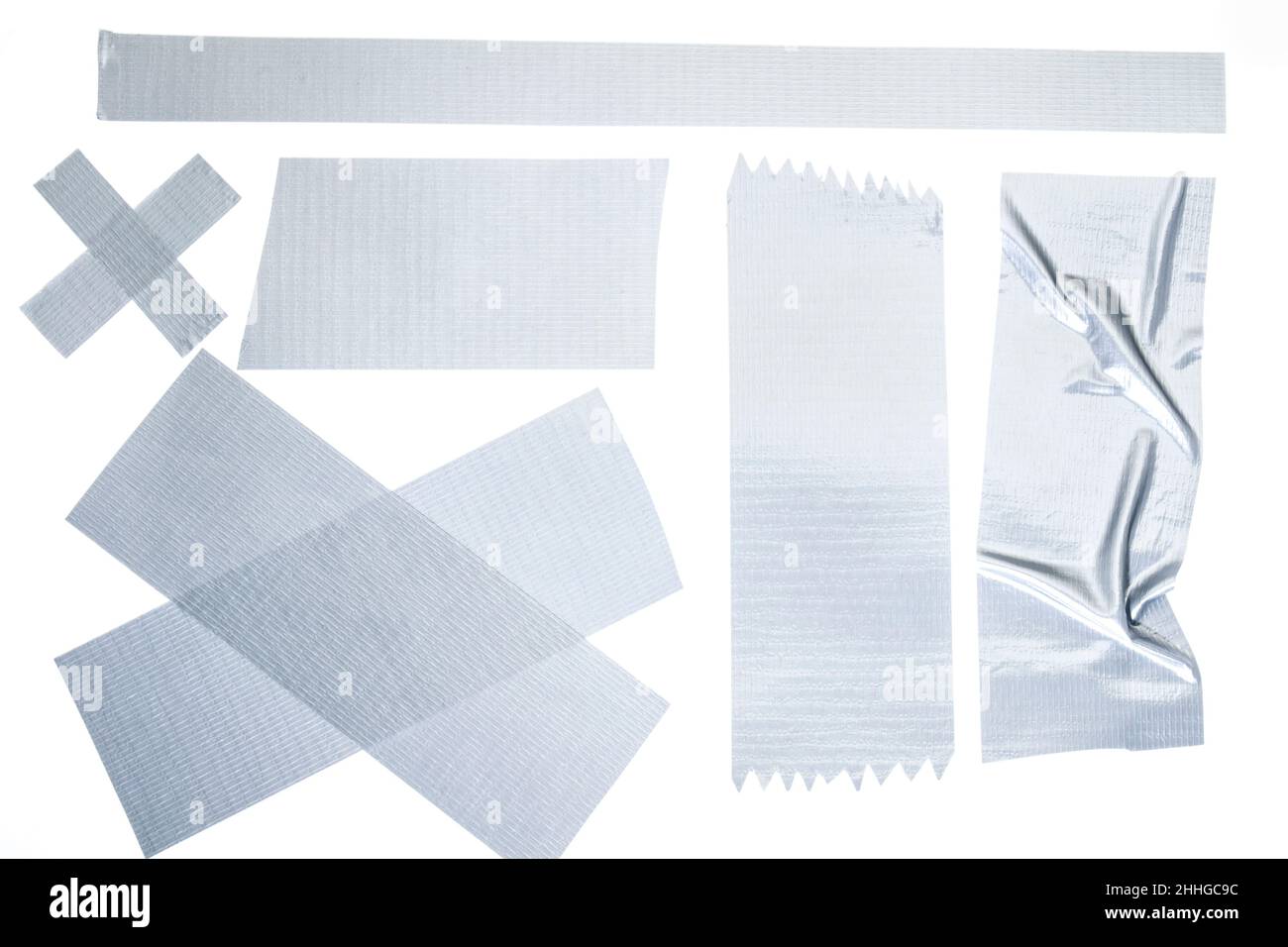 Duct tape texture at isolated white background Stock Photo Alamy