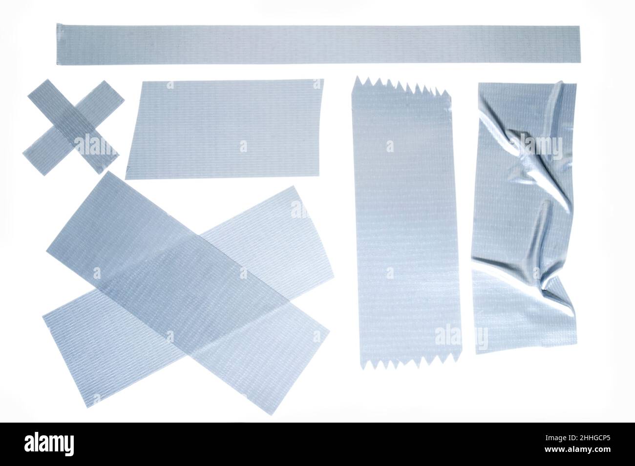 Duct tape texture at isolated white background Stock Photo Alamy