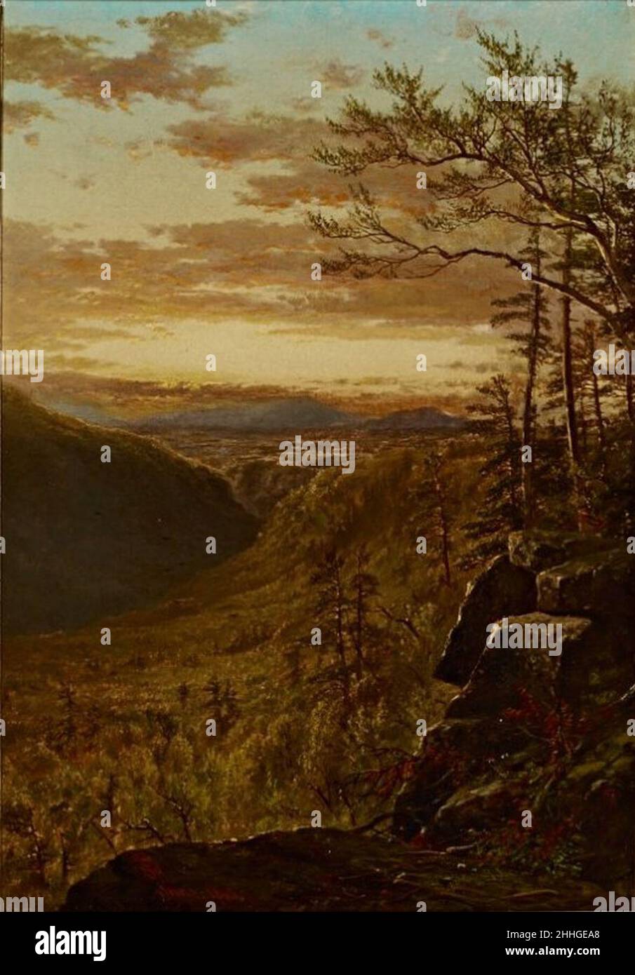 Sunset by James David Smillie Stock Photo Alamy