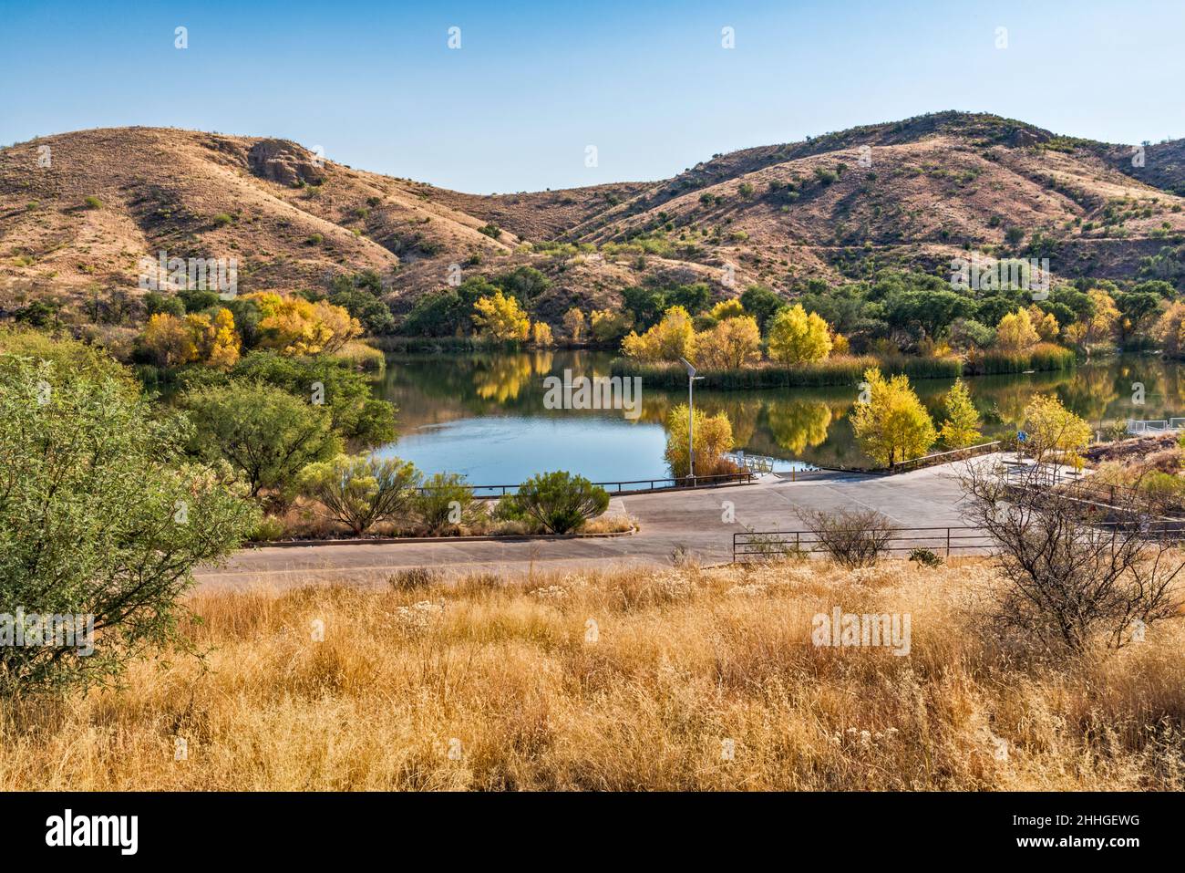 Pena Blanca Lake, Atascosa Mountains, Coronado National Forest, Arizona, USA Stock Photo