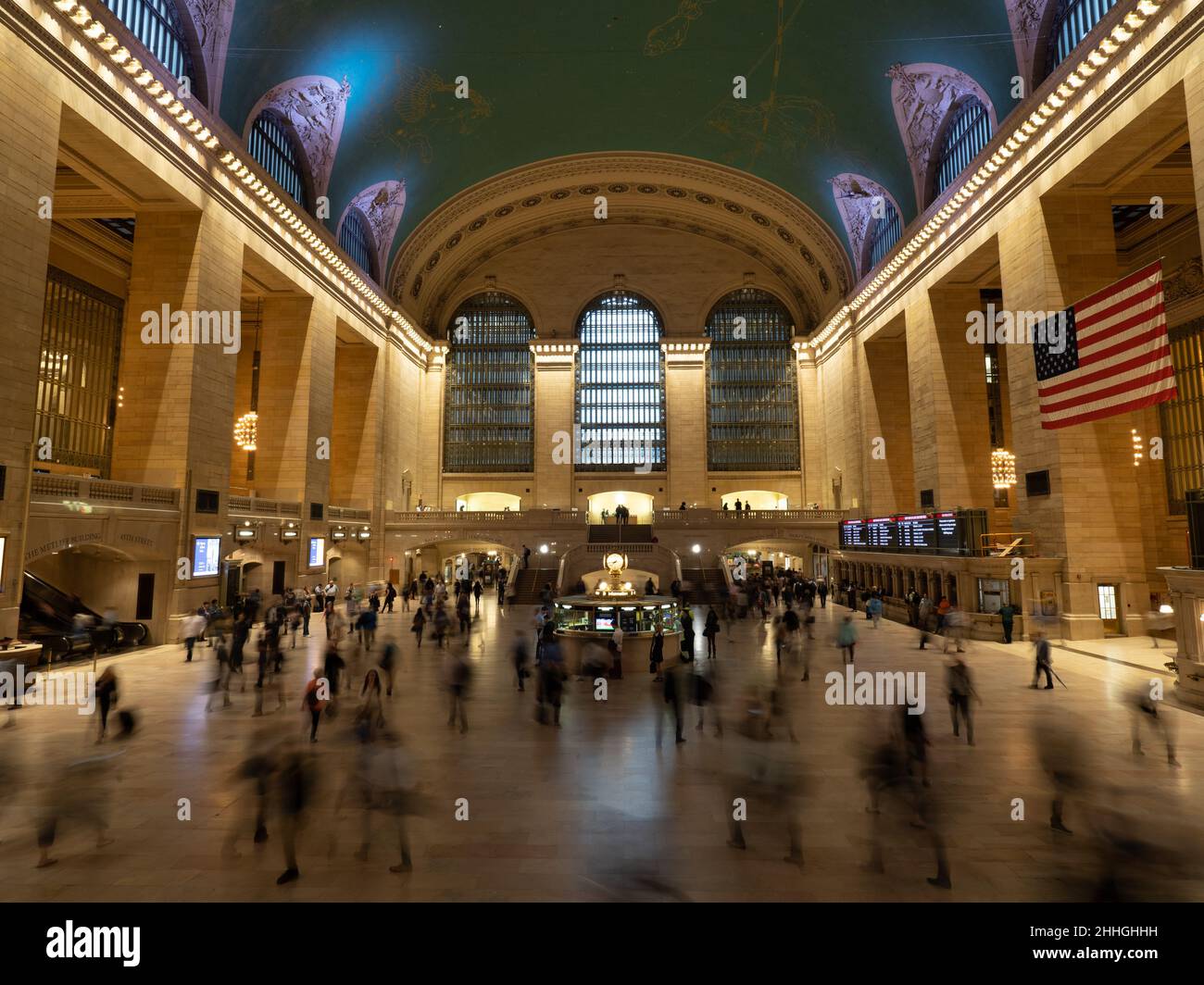 Image taken in Grand Central Station, Manhattan. Stock Photo