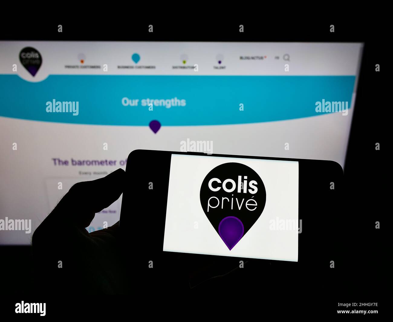 Colis prive hires stock photography and images Alamy