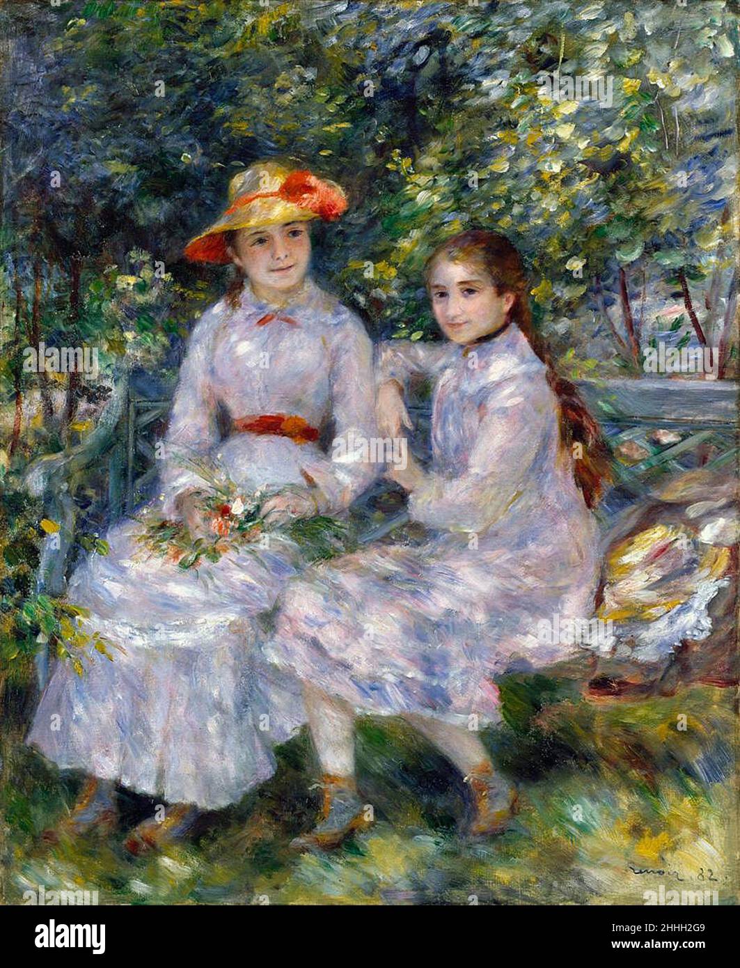 Pierre Auguste Renoir 1841 1919 (Art Paintings) woman children