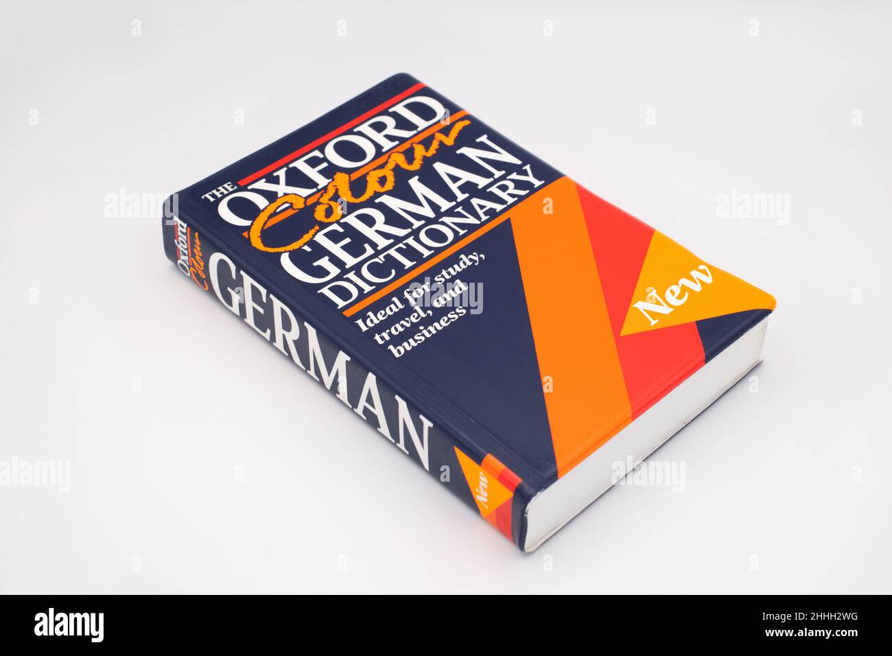 The Oxford Colour German Dictionary, English Dictionary Stock Photo