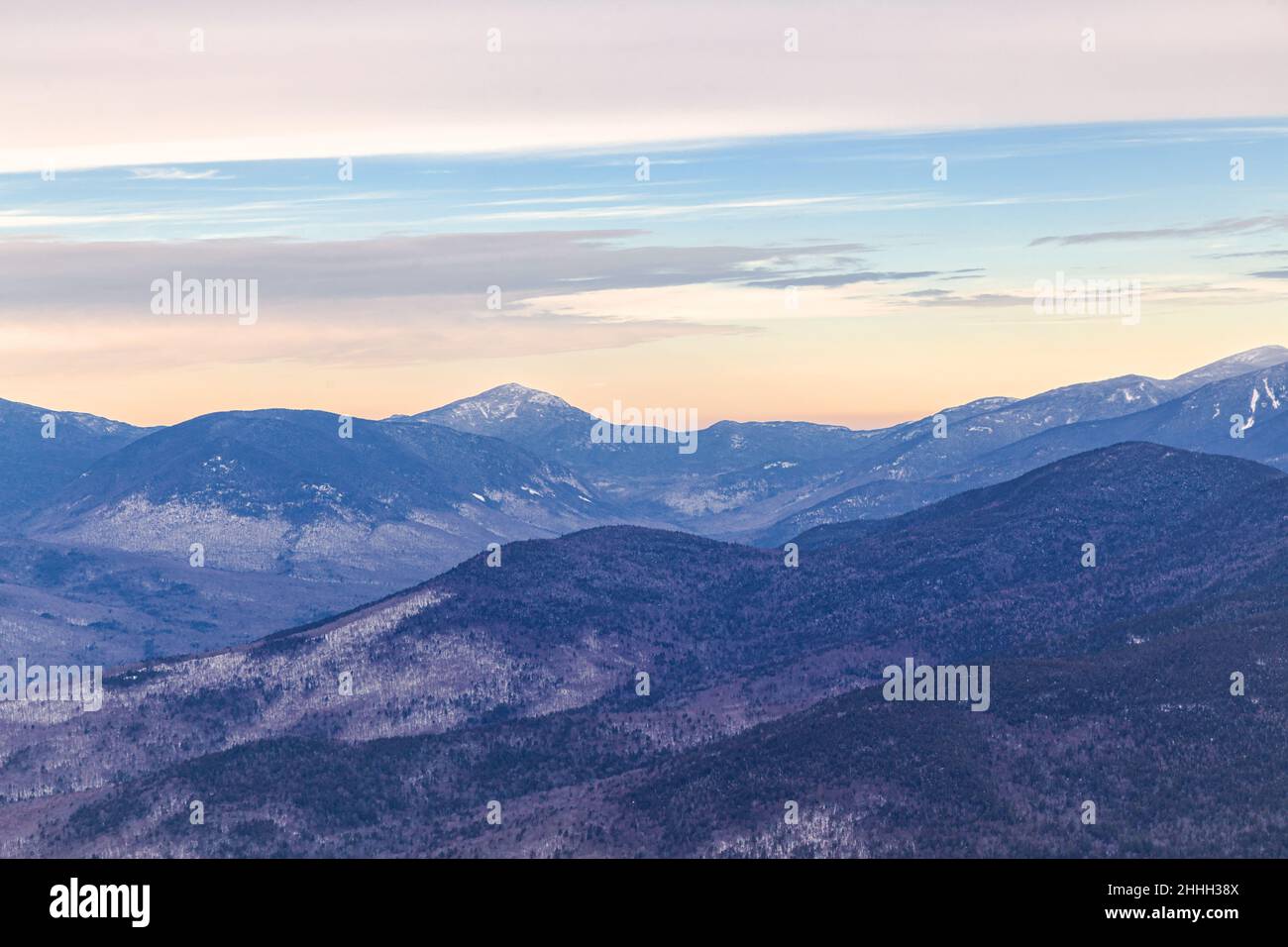 Winter in the White Mountains, New Hampshire Stock Photo Alamy