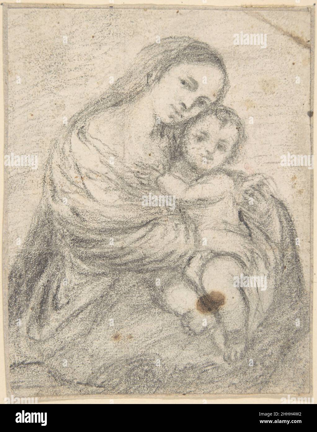 Madonna and Child 17th century Anonymous, Spanish, School of Seville