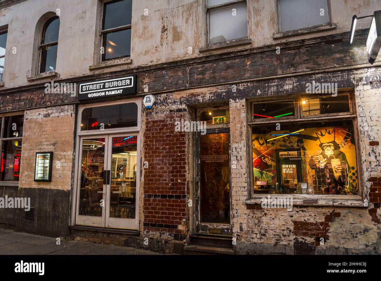 Street Burger, Gordon Ramsey restaurant in Islington, London, England
