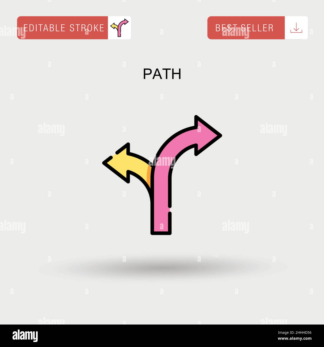Life pathway Stock Vector Images - Alamy