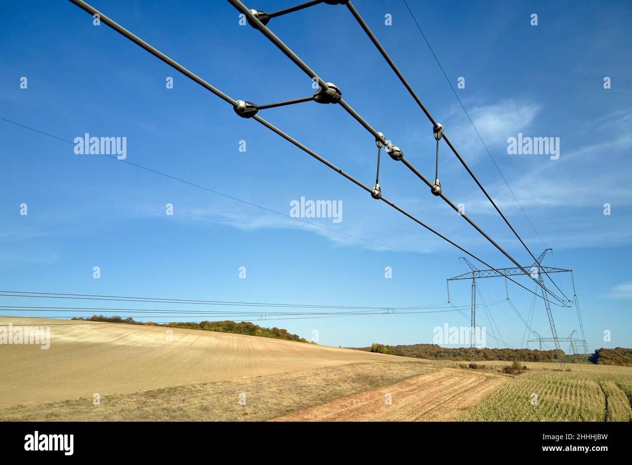High Voltage Power Lines Safe Distance