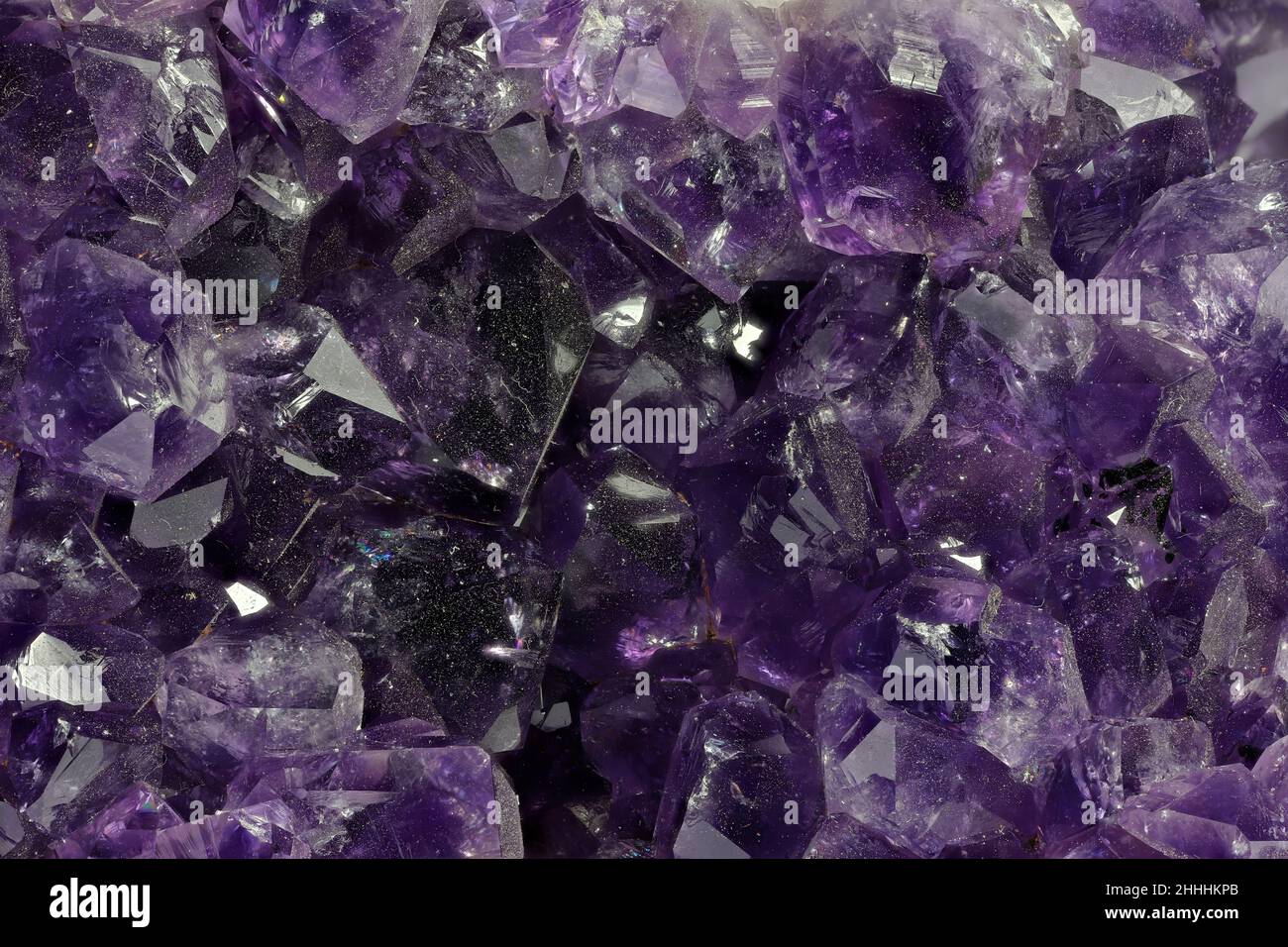 amethyst from Uruguay for background use Stock Photo