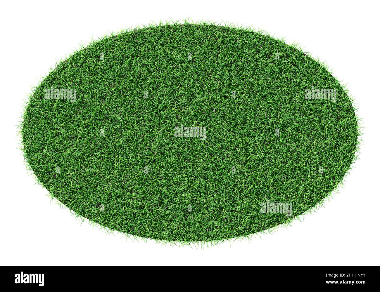 Grass shape design element isolated 3d rendering Stock Photo Alamy