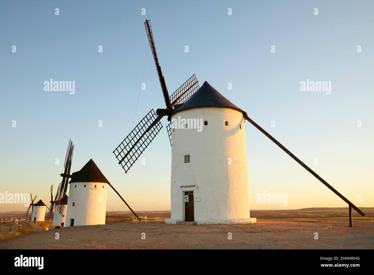 Windmills Rai Rai landscape with windmills Stock Photo - Alamy