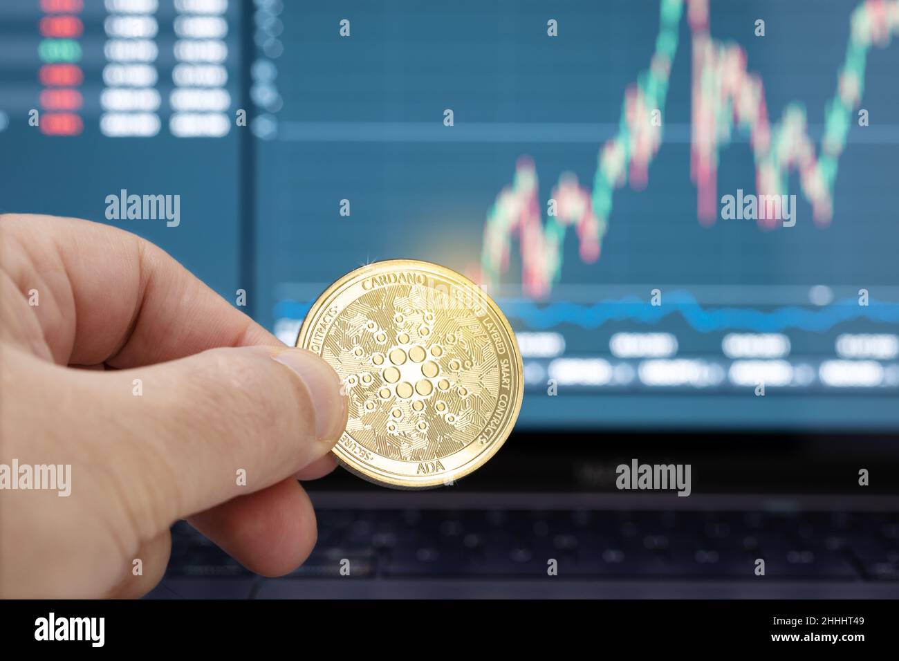 Cardano coin hi-res stock photography and images - Page 2 - Alamy
