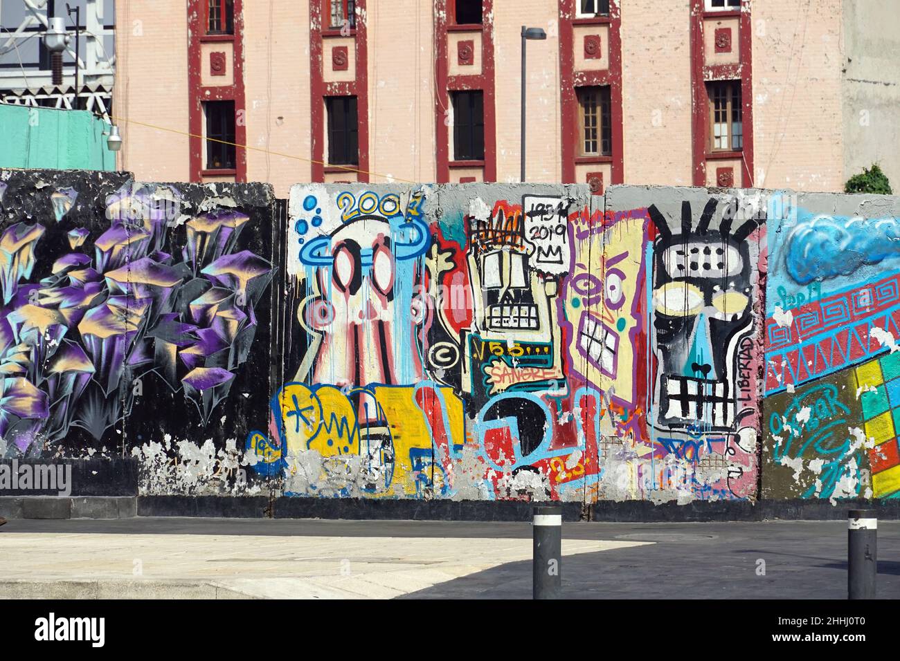 graffiti, Mexico City, Ciudad de México, Mexico, North America, UNESCO