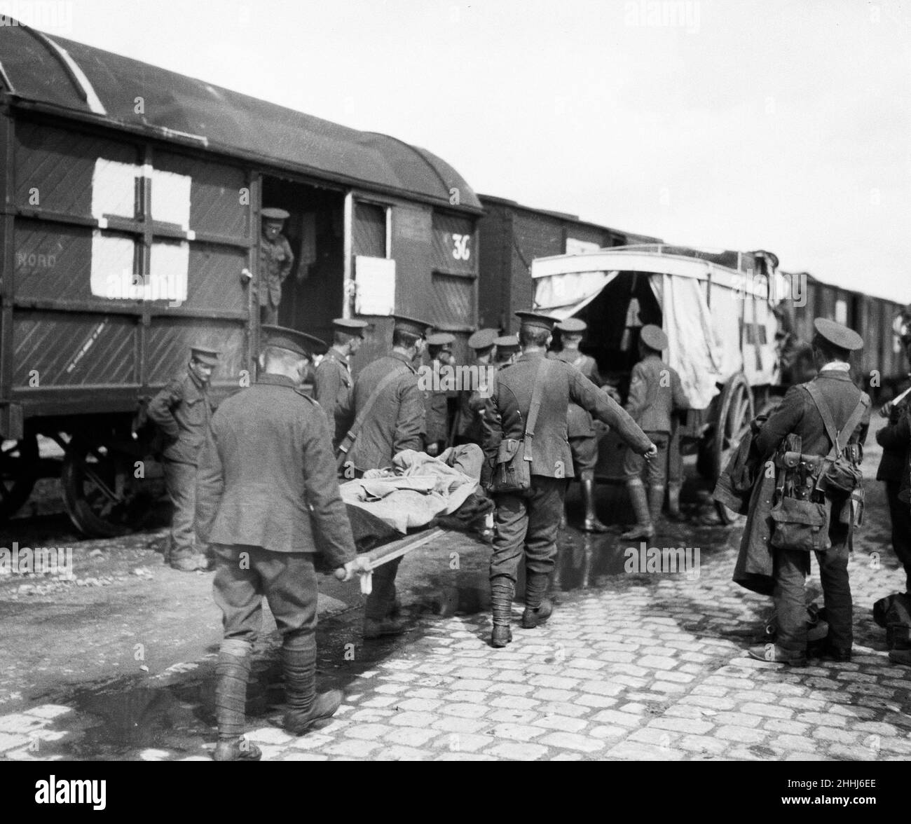 Ww1 ambulance train hi-res stock photography and images - Alamy