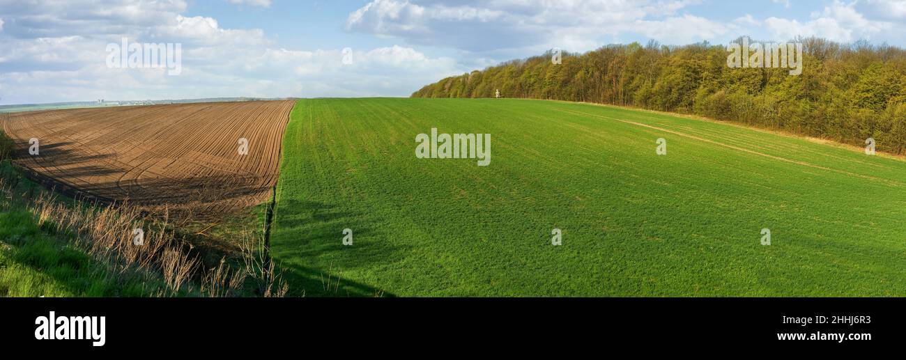 Cultivated lands hi-res stock photography and images - Alamy