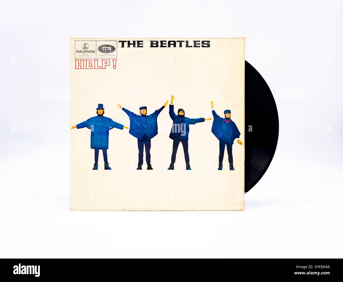 追加写真♯ HELP! The Beatles & BEATLES TWO Japanese promo poster for HELP | The beatles, The beatles