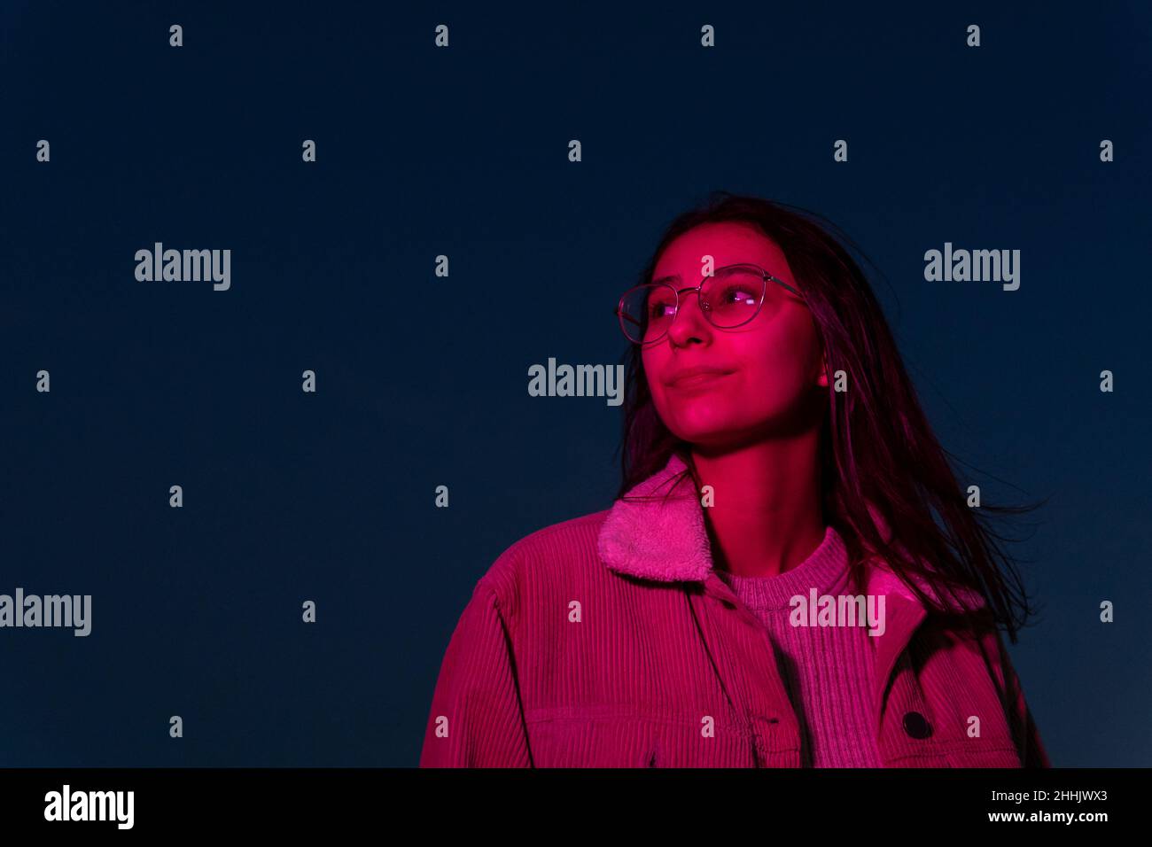 Dark teen female hi-res stock photography and images - Alamy