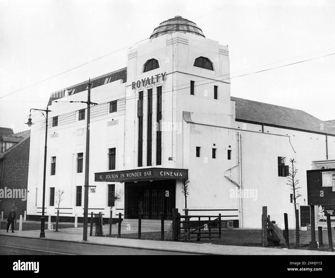 Royalty Cinema, Gosforth. October 1934. Stock Photo