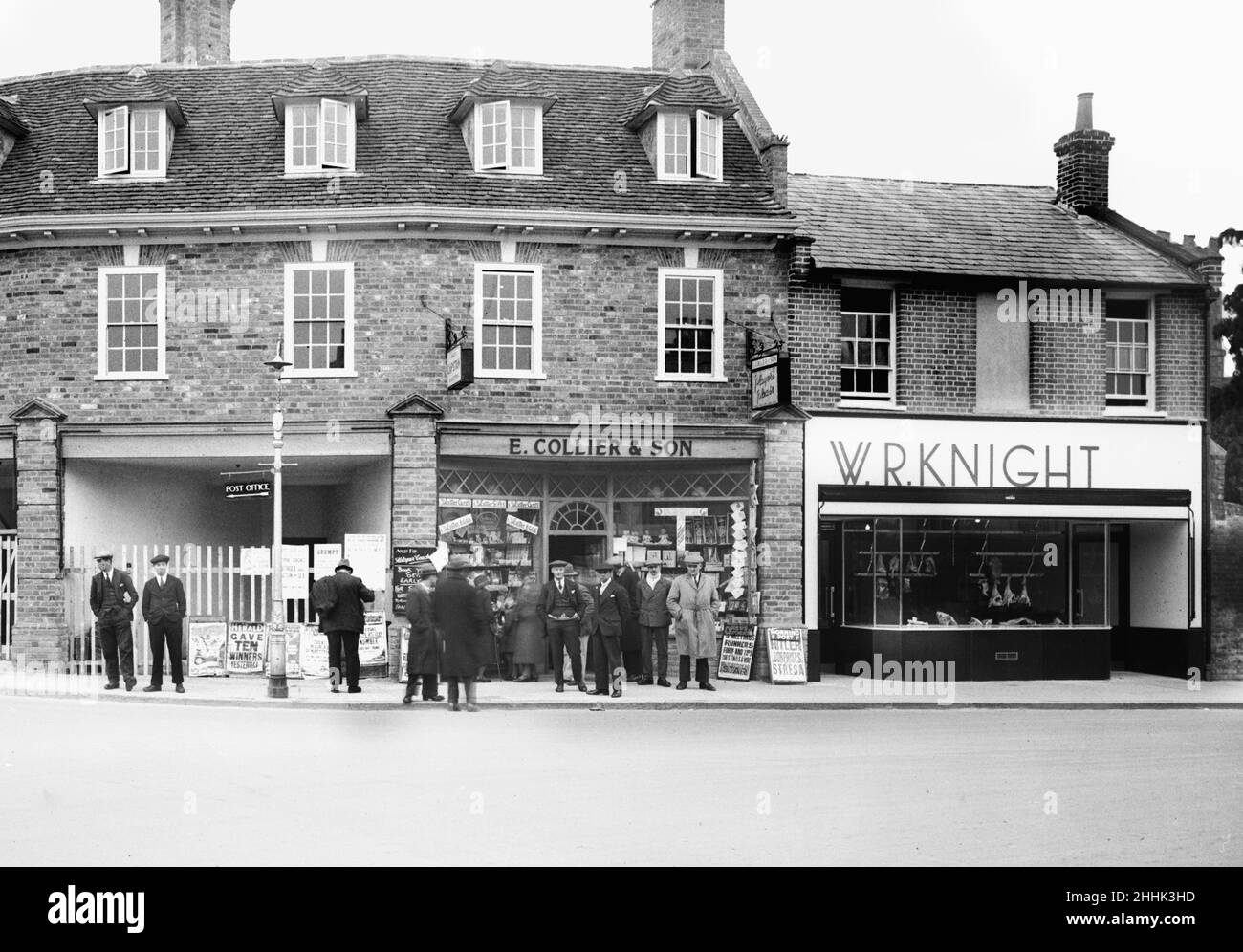 New shops on the corner of High Street Chalfont St Peters Circa 1935