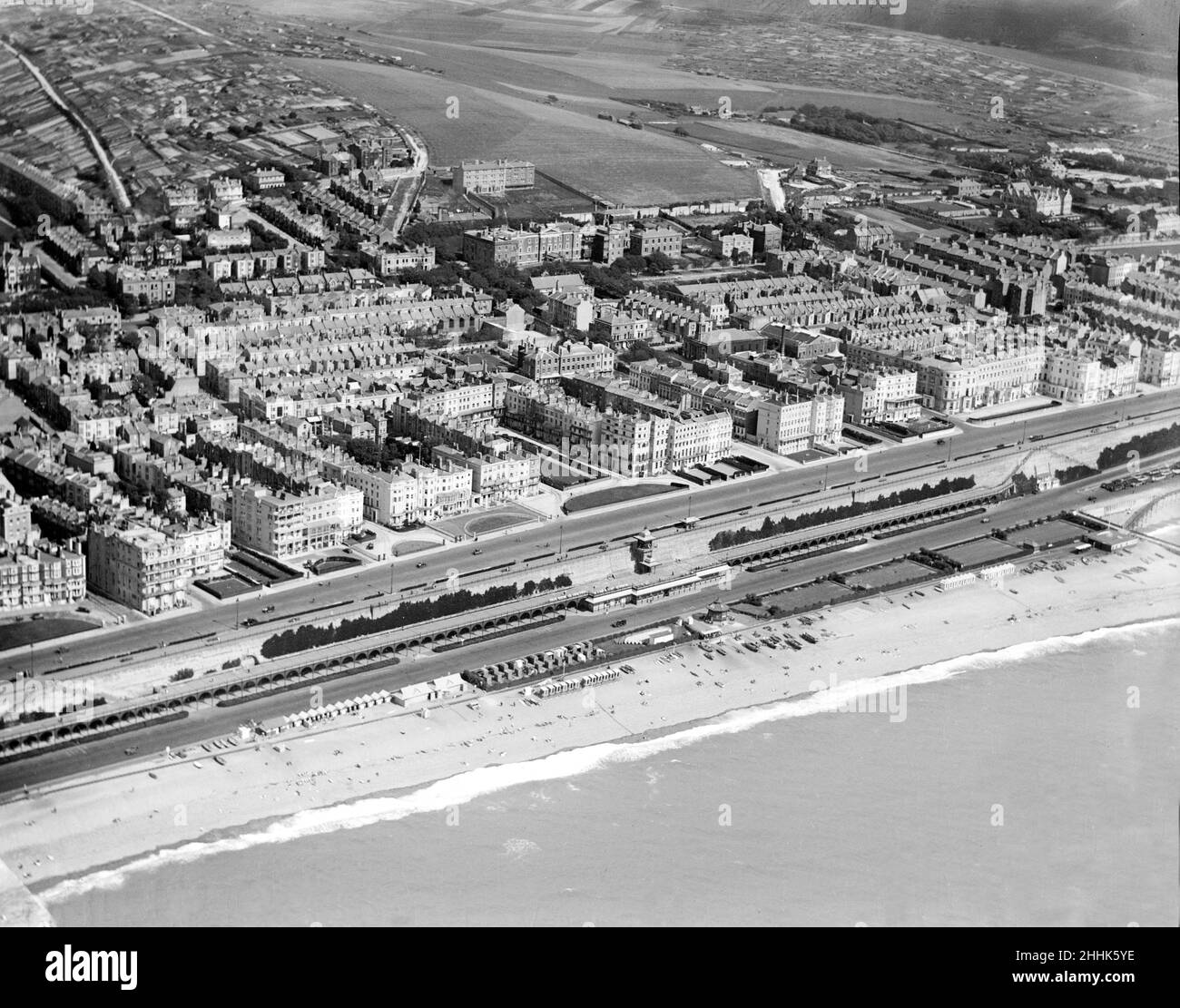 English channel aerial view Black and White Stock Photos & Images - Alamy