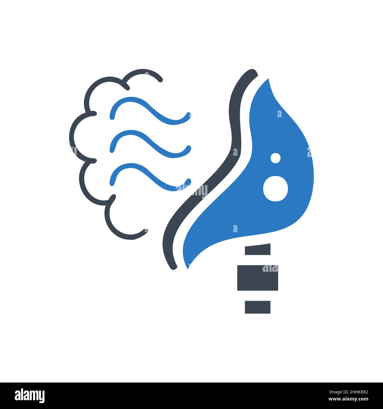 Mechanical ventilation related vector glyph icon Stock Vector Image ...