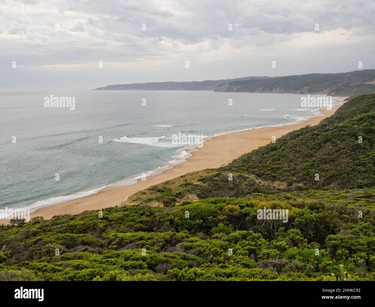 Approaching Johanna Beach on the Great Ocean Walk Johanna, Victoria