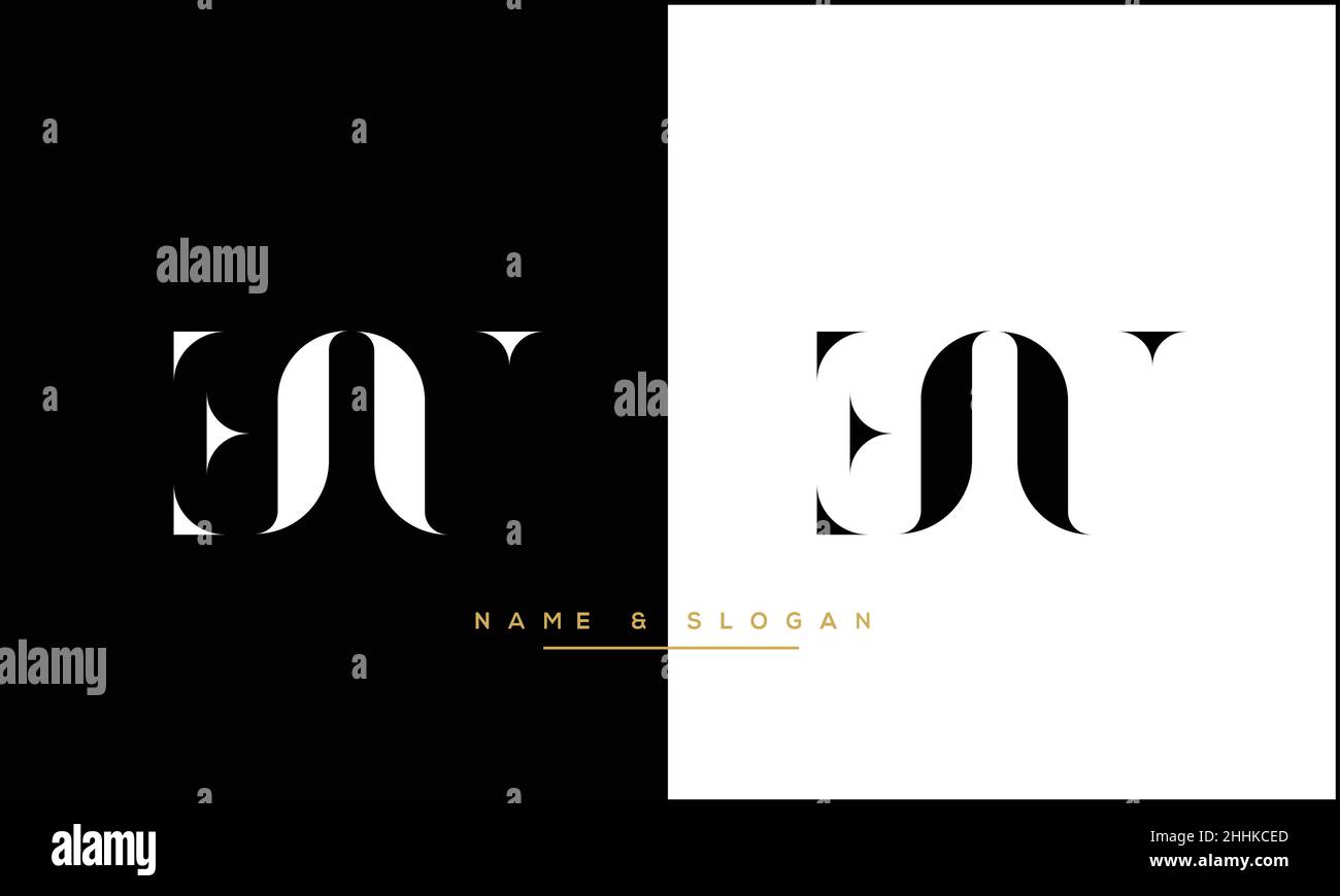 EU, UE Abstract Letters Logo Monogram Stock Vector