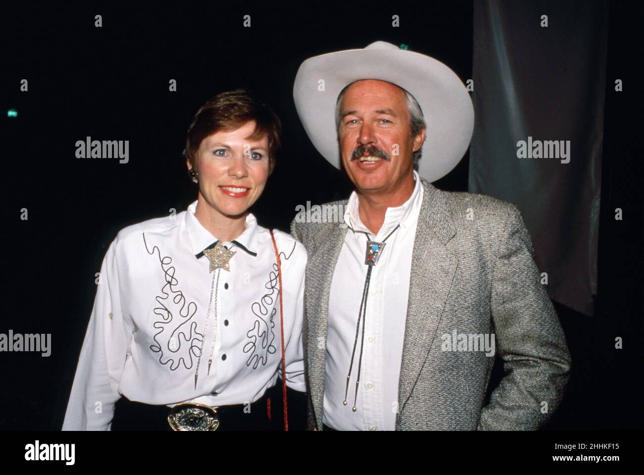 Steve Kanaly and Brent Power Circa 1980's . Credit Ralph Dominguez/MediaPunch Stock Photo Alamy