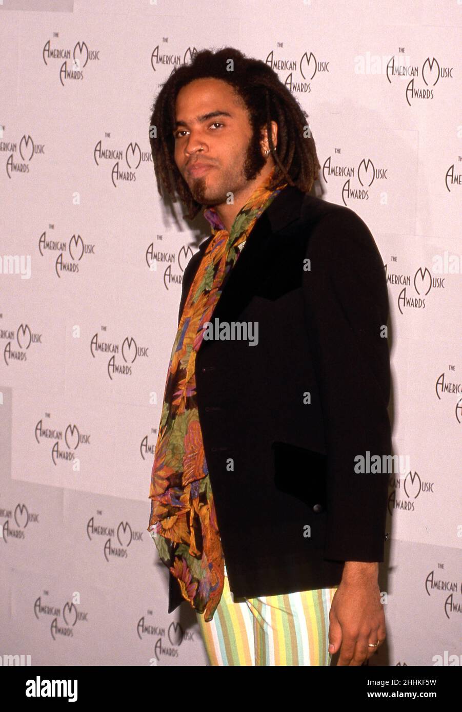 Lenny Kravitz at the 17th Annual American Music Awards January 22, 1990 ...