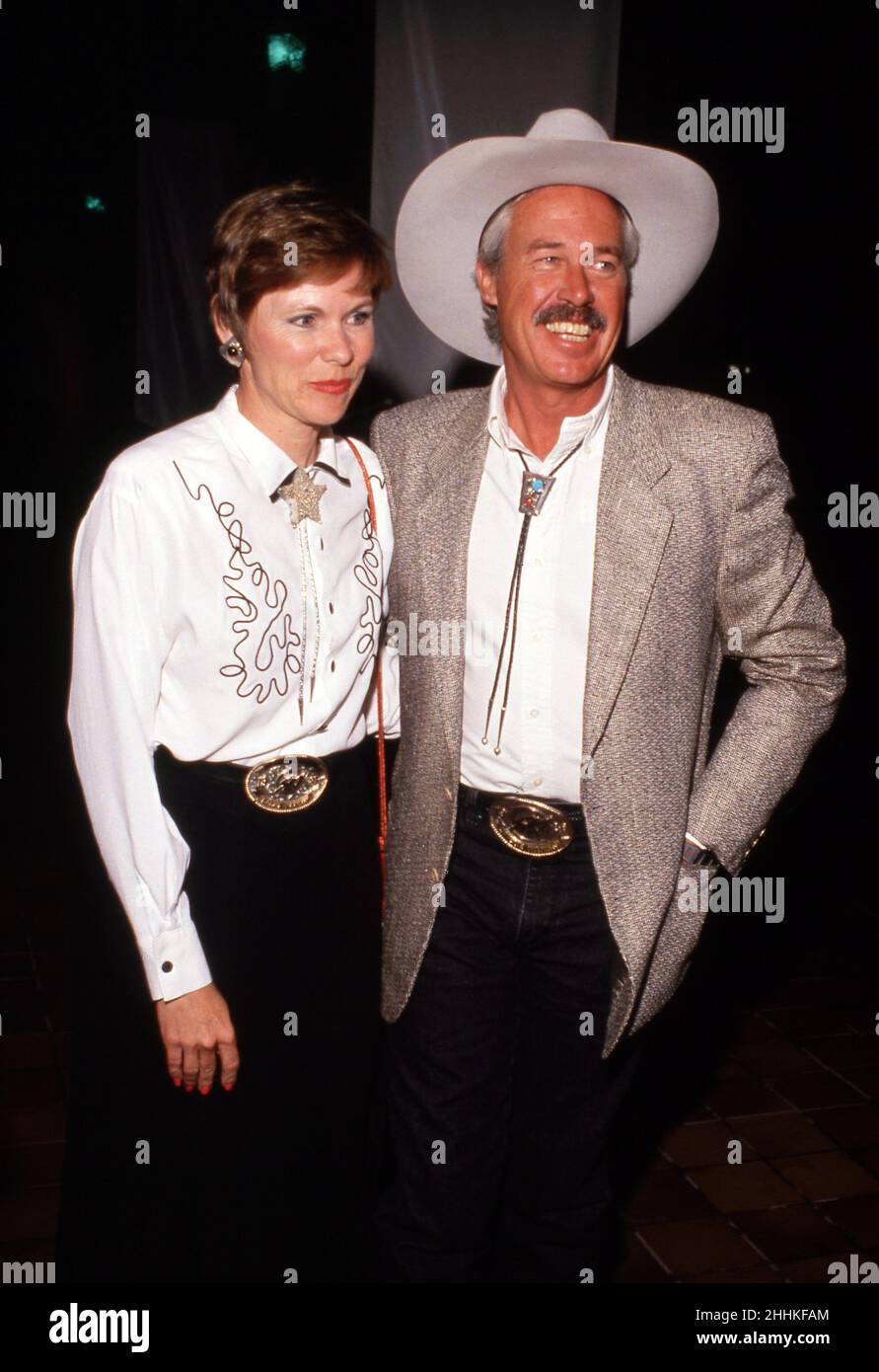 Steve Kanaly and Brent Power Circa 1980's . Credit Ralph Dominguez/MediaPunch Stock Photo Alamy