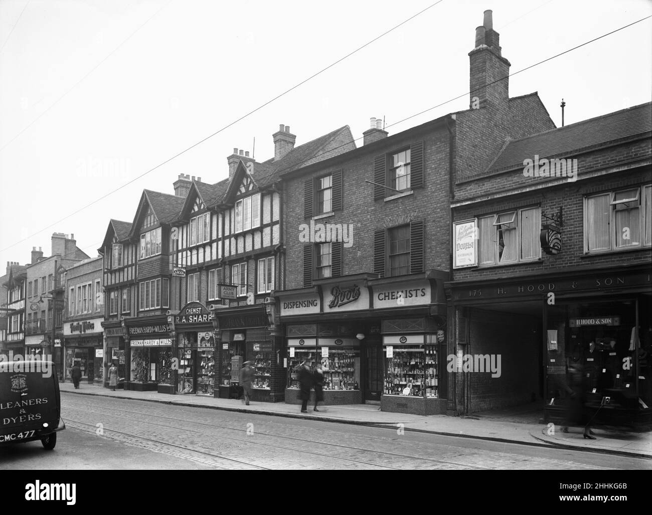 Boots the Chemist, Nash Yard, Uxbridge High Street, Circa 1936 Stock