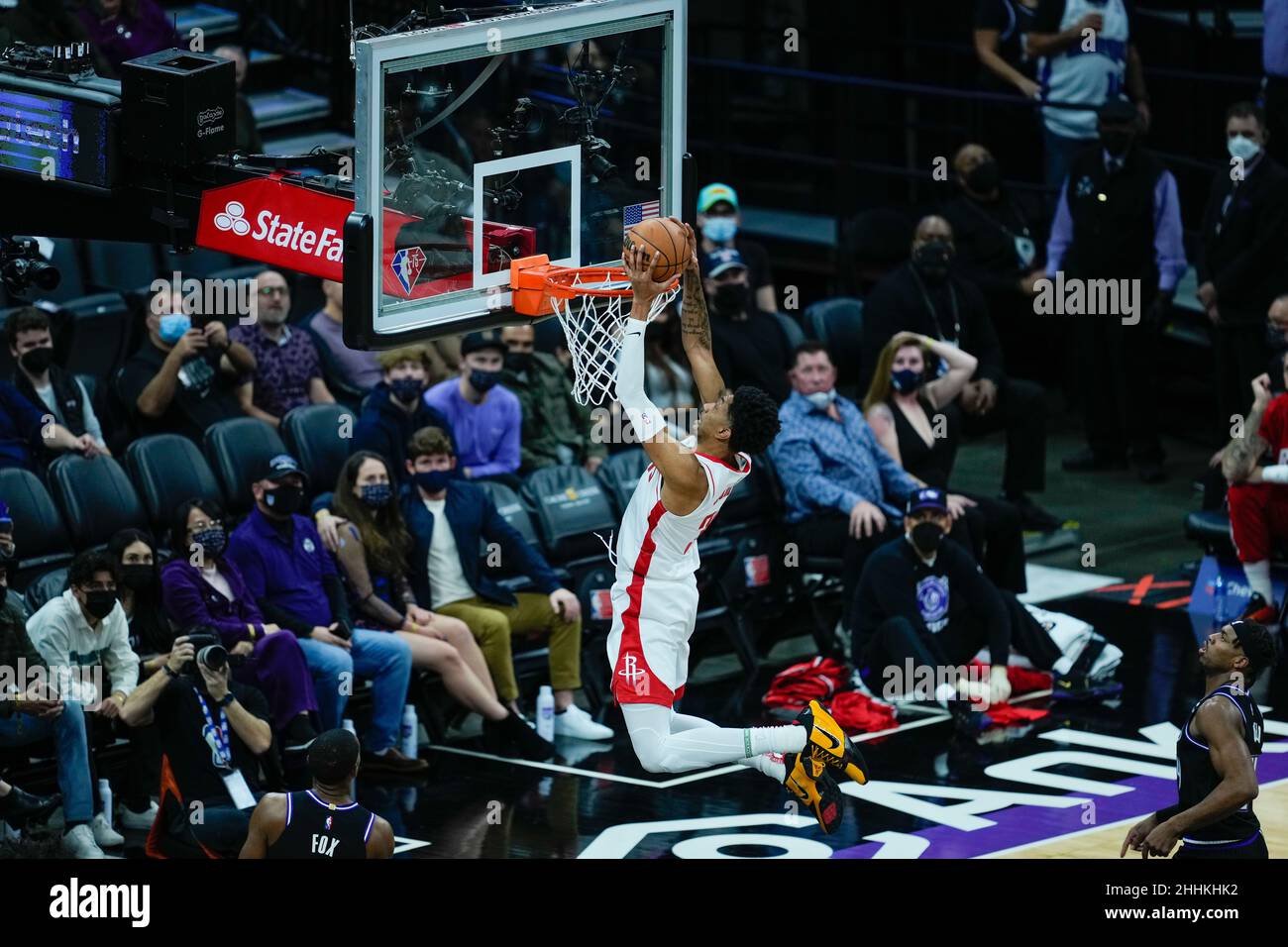 Houston Rockets center Christian Wood (35) in the second