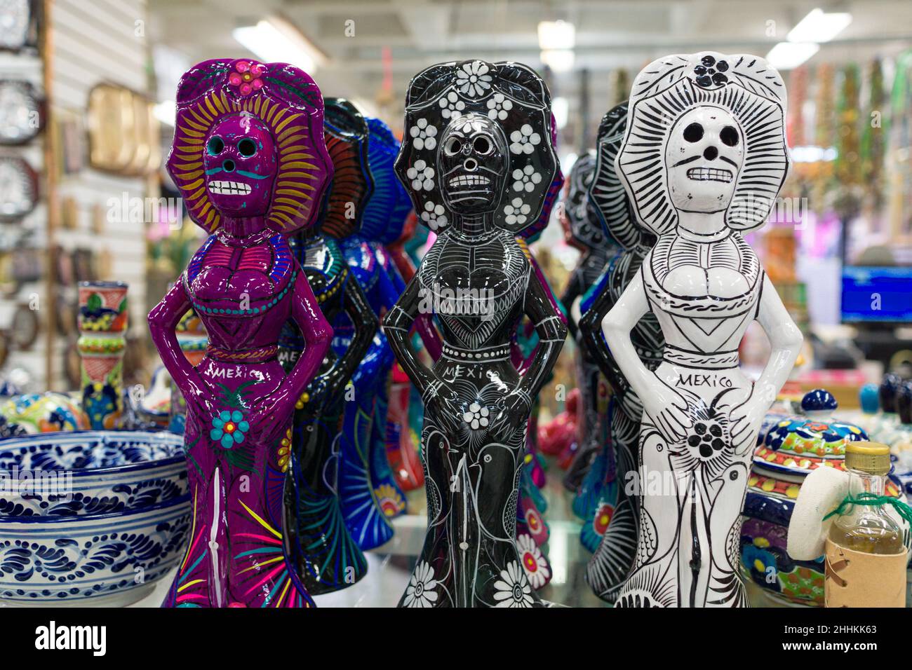 Mexican souvenirs mexico city hi-res stock photography and images