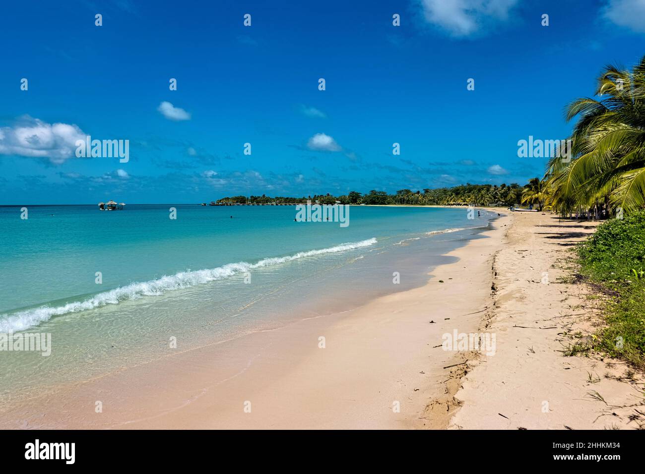 Beautiful Pic Nic Beach on Big Corn Island, Nicaragua Stock Photo Alamy