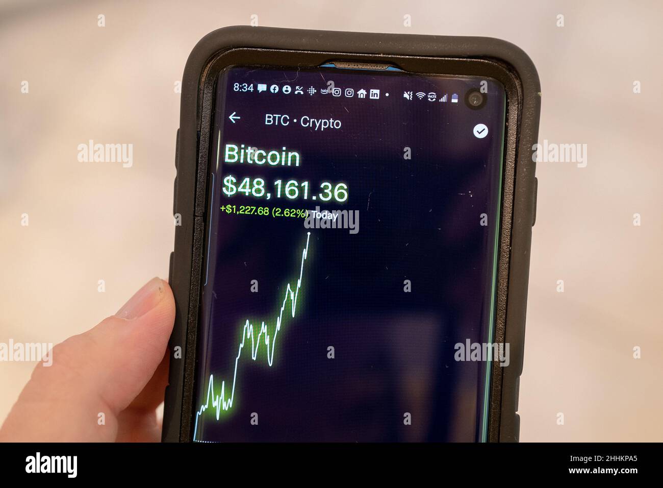 California bitcoin hi-res stock photography and images - Alamy
