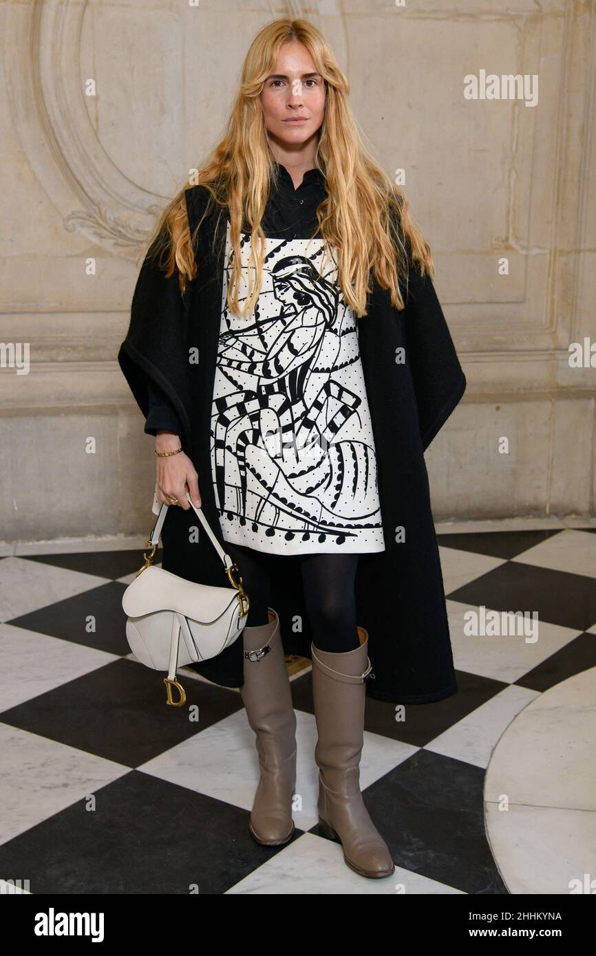 Blanca Miro attends the Dior Haute Couture Spring/Summer 2022 show as part of Paris Fashion Week on January 24, 2022 in Paris, France. Photo by Laurent Zabulon/ABACAPRESS.COM Stock Photo