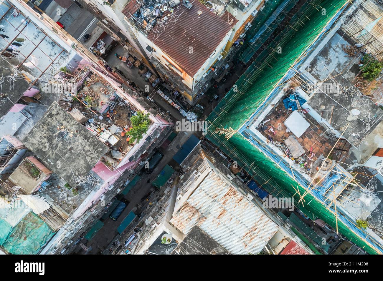 Kowloon Rooftops Kowloon rooftop hi-res stock photography and images - Alamy
