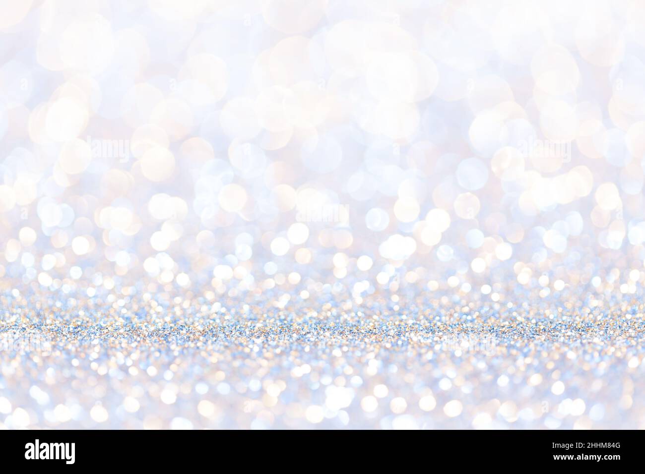 Blurred defocused multi color lights background. Copy Space, concept Stock Photo