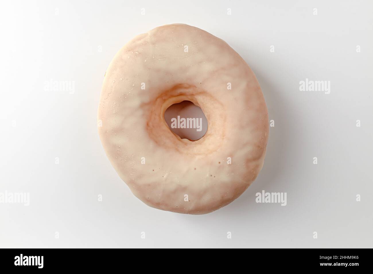 glazed donuts on a white background Stock Photo