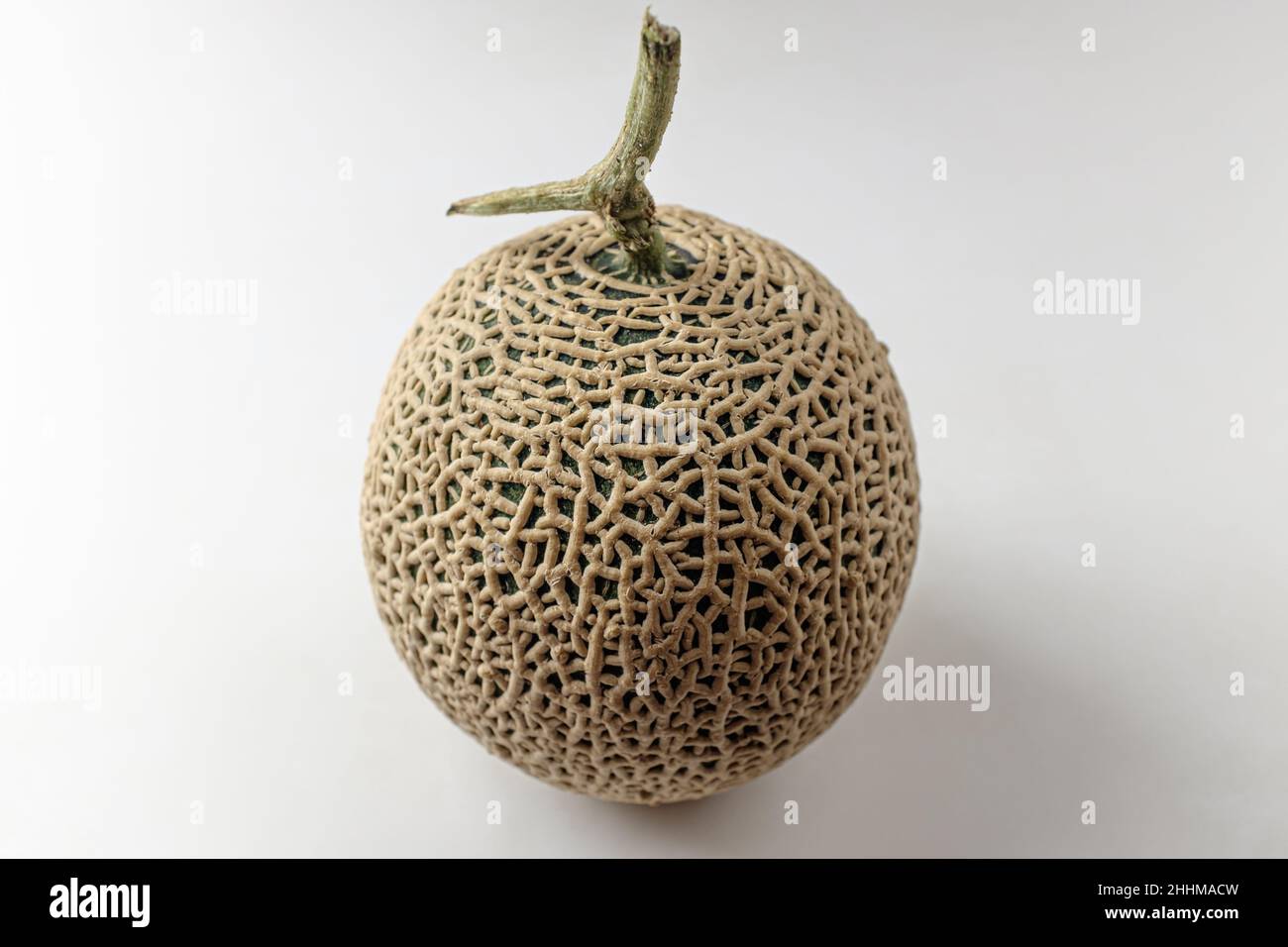 melon on a white background Stock Photo