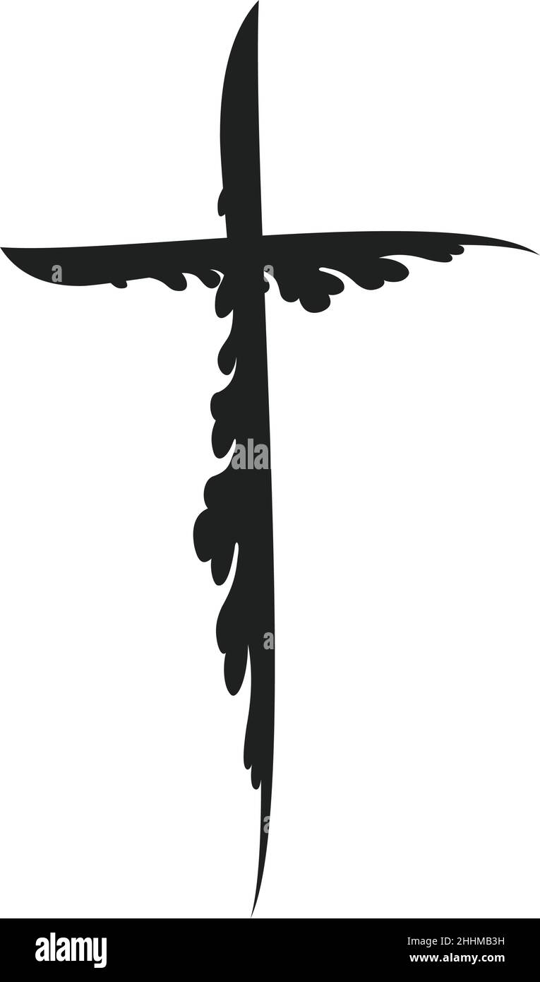 Christian Cross Design for Tattoo or use as poster, card, flyer or T ...
