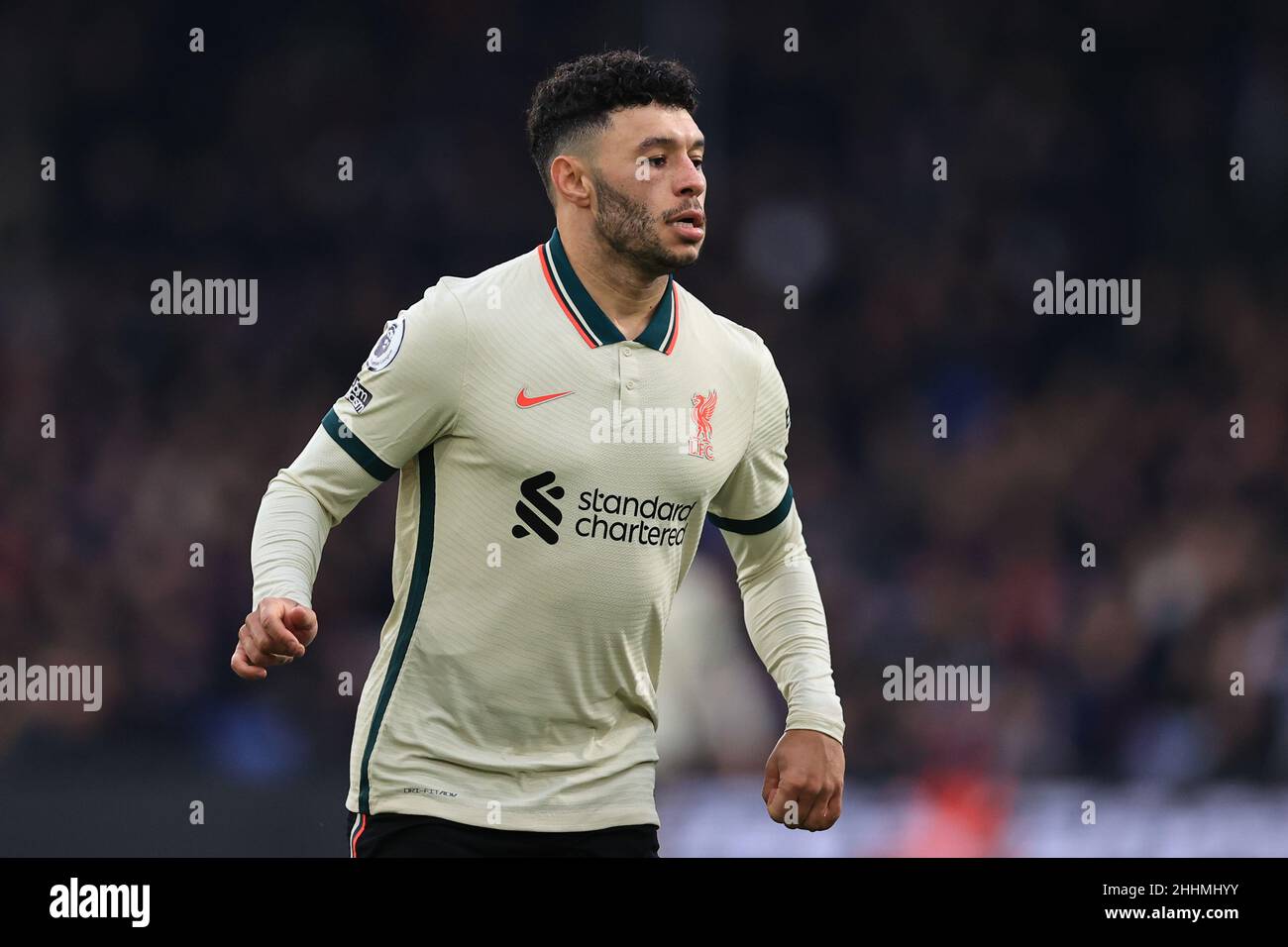 Alex Oxlade-Chamberlain #15 of Liverpool during the game Stock Photo