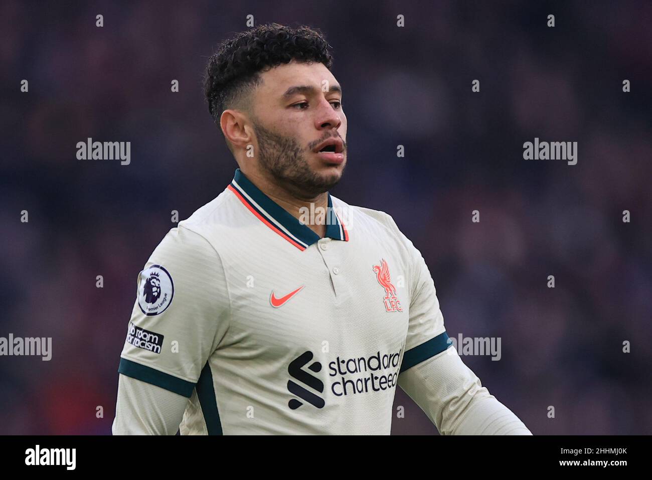 Alex Oxlade-Chamberlain #15 of Liverpool during the game Stock Photo