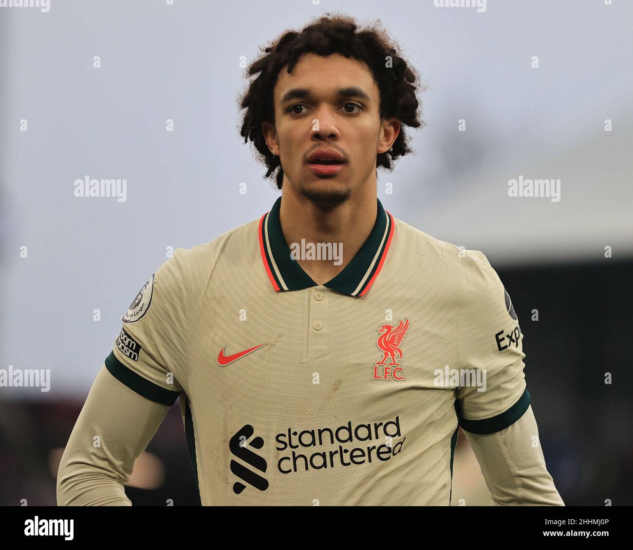 Trent Alexander-Arnold #66 of Liverpool during the game Stock Photo