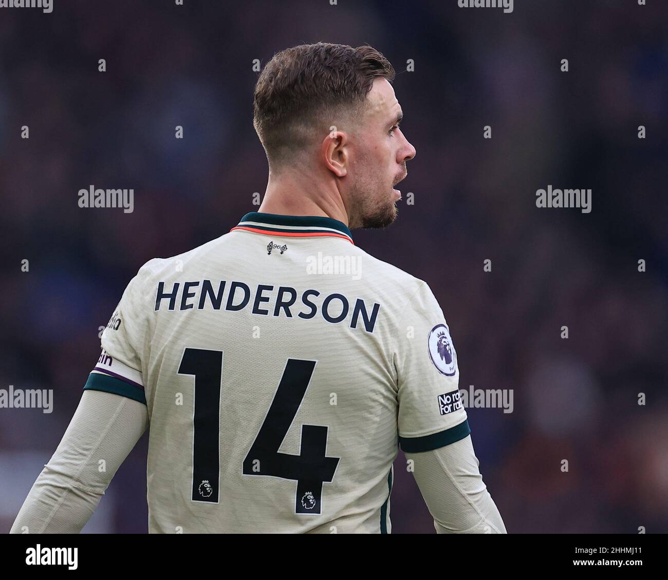 Jordan Henderson #14 of Liverpool during the game Stock Photo - Alamy