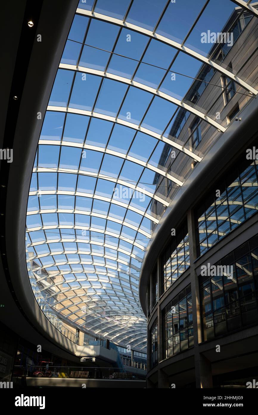 St James Quarter, Edinburgh, shopping centre Stock Photo